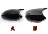 Coques de rétroviseurs noir brillant BMW Série 1 E81 E82 E87 E88 et Série 3 E90 E91 E92 E93 - vue 4