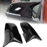 Coques de rétroviseurs noir brillant BMW F20 F30 style M4 - vue 1