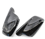 Coques de rétroviseurs noires BMW Série 3 E46 Coupé Cabriolet Série 7 E65 E66 E67 - vue 4