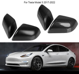 Coques de rétroviseurs Tesla Model 3 – noir brillant ou effet carbone - vue 1