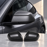 Coques de rétroviseurs carbone brillant pour Tesla Model Y Juniper 2025