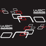 Autocollants automobile WRC Rallye