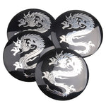 Stickers Cache Moyeu Dragon D'or