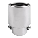 embout echappement chrome