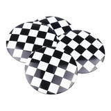Stickers Cache Moyeu Damier