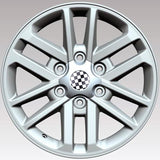 Stickers Cache Moyeu Damier