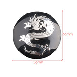 Stickers Cache Moyeu Dragon D'or