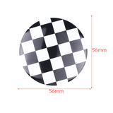 Stickers Cache Moyeu Damier