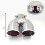 embout echappement double