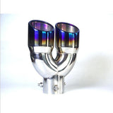 embout echappement double