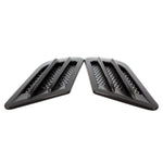 Grilles tuning universelles pour ailes ou capot. Vendues par 2, noires ou chromées