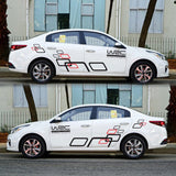 Autocollants automobile WRC Rallye