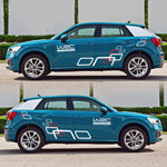 Autocollants automobile WRC Rallye