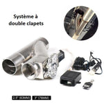 valve échappement double